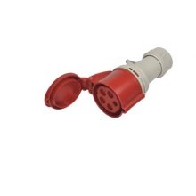 Электрическая муфта LUX-TOOLS красная 380 В влагозащищенная