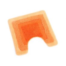 Коврик Wess Belorr для ванной команты # Микрофибра оранжевый 50х50 см